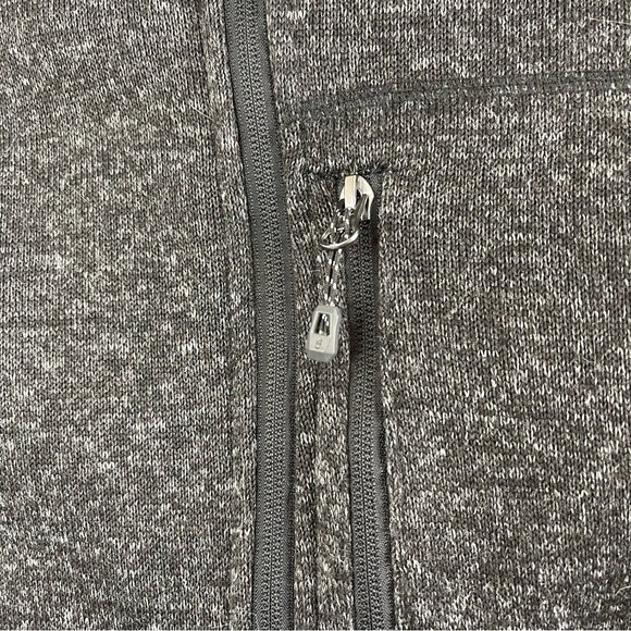 Free Country Vest Womens Small Black Marled Full Front Zipper - EUC - Picture 4 of 6